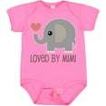 thumbnail image 3 of Inktastic Loved by My Mimi Grandchild Boys or Girls Baby Bodysuit, 3 of 5