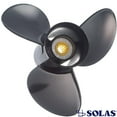thumbnail image 2 of 3-Blade Propeller Compatible with 2000-2018 Tohatsu Nissan MFS 4-Stroke 9.9 15 18 20 HP 14-Spline Replaces 3BAB64516-1 3BAB645161 48-897748A11, 2 of 2