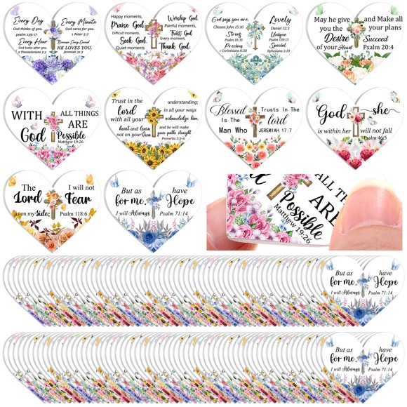 Lima de uñas Lothee Christian Gifts Bulk, 80 unidades, para mujer