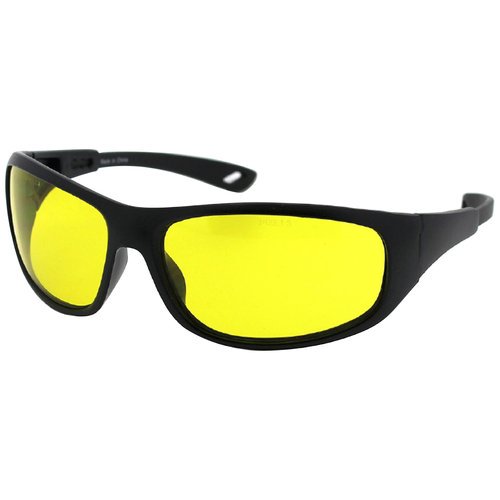 Safety Vu Full Frame Safety Glasses, Yellow/Black