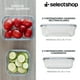 thumbnail image 4 of Set De 12 Recipientes De Vidrio Herméticos Contenedores Para Almacenamiento De Alimentos Con Tapas De Cierre Fácil y a Prueba De Fugas Toppers Microondas y Horno, 4 of 9