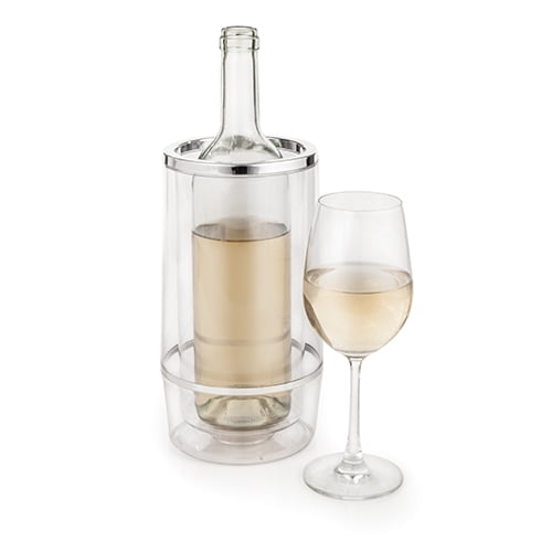 Wine Bottle Cooler, Double Wall Elegant Insulated Countertop Bottle