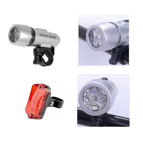 Yuarrent Faro trasero, luz trasera LED para ciclismo, luz delantera, lámpara trasera para bicicleta, 7 modos, accesorio para bicicleta Ciclismo