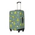 thumbnail image 2 of Bingfone Cute Yoga Frogs Luggage Cover Washable Suitcase Cover Protector Anti-Scratch Suitcase Cover Fits 18-32 Inch Luggage (without luggage), 2 of 9