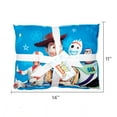 thumbnail image 5 of Disney Toy Story 4 Toddler Blanket and Pillow Set Buzz Lightyear Blue Polyester, 5 of 10