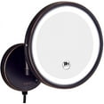 thumbnail image 7 of Wall Mirror, Wall Mounted Makeup Mirrors,8.5 Inch Folding Swivel Bathroom Vanity Mirrors with Magnification,with Switch Plug, 7 of 7