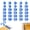 Blue, variant on Numbered Pencil Toppers, Reusable Classroom Pencil Labels for Teachers, Pencil Tracking Markers for Supply Stations and School Organization