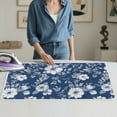 thumbnail image 4 of ZIATUBLES Vintage Flower Print Ironing Mat Pad Foldable Ironing Blanket, Portable and Lightweight Ironing Board Alternative Cover for Travel Easy to Store, 31.5" x 19.6", 4 of 7