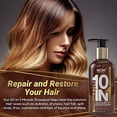 thumbnail image 2 of Shampoo - WOW 10-in-1 Shampoo - 6.8 oz. - Visibly Improves Texture, Provides Intense Hydration - Strength and Volumize - Argan and Tea Tree Essential Oils - Shea Butter - Parabens and Sulfate Free, 2 of 2