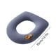 thumbnail image 3 of Accesorios de baño, funda para asiento de inodoro, lavable y reutilizable, almohadillas térmicas para asiento de inodoro, cojín de fácil instalación, se adapta a todos los asientos de inodoro, decorac, 3 of 6