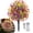 Multicolor, variant on Fmxomd Artificial Violet for Outdoor Indoor Garden Home Decoration - 24'' Outdoor/Indoor UV Resistant & Waterproof Artificial Flower Decor, Artificials Violet Flower with Led Light String