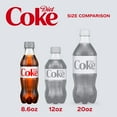 thumbnail image 5 of Diet Coke Diet Soda Pop, 8.55 fl oz Bottles, 6 Pack, 5 of 16