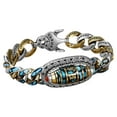 thumbnail image 3 of Pulsera Mantra de seis caracteres, pulsera giratoria de cuentas Dzi de ojos, joyería de creativo pulsera Feng Shui para hombres 22CM, 3 of 8