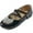 Black, variant on Ablanczoom Girls Flats for Dress: Sandals Girl Ballet Flats Wedding Party School Shoes