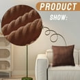 thumbnail image 6 of AUQ 4Pcs Decorative Pillow Covers Hard-wearing Zipper 16X16 Pillow Covers Hassle-Free Clean Cushion Covers Style4, 6 of 7