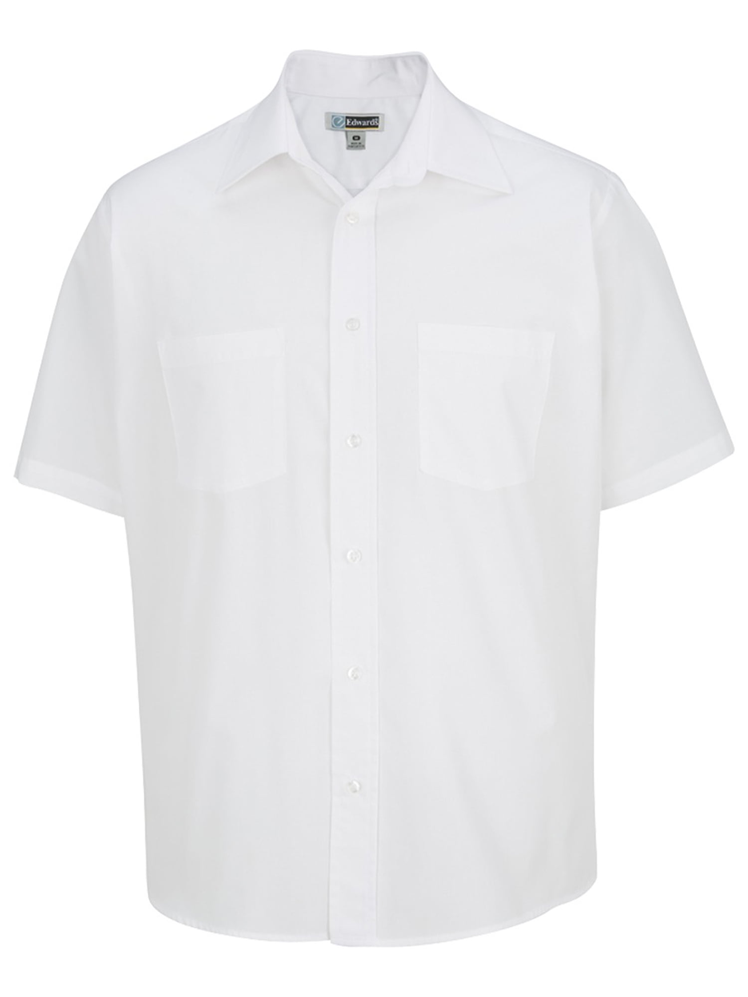 Edwards Garment Mens Big And Tall Short Sleeve Broadcloth Shirt/_ROYAL/_6XLT