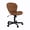 Brown, variant on Hawsaiy Shell-Shaped Swivel Office Chair, 360° Rotating Vanity Desk Chair with Rocking Function for Home Office, Bedroom, Makeup Vanity, Beige