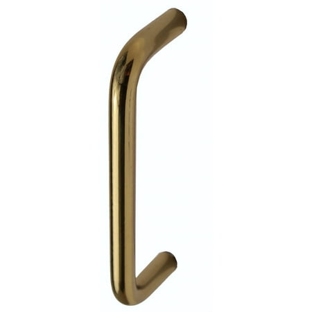 - Cabinet Pull Bright Solid Brass Classic