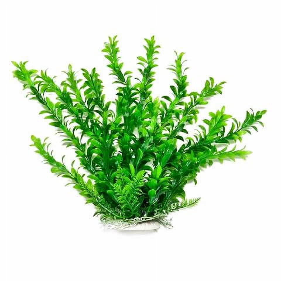 Aquatop® Anacharis-Like Aquarium Plant 9 Inch Green Color with Weighted Base PD-BH07