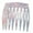Pink, variant on 1PC French Styles Hair Side Combs for Women Girls Acetate Hair Accesories Secure and Elegant Hold Hair Clip Hairpieces
