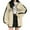 Beige, variant on Fgnfyis Women's Zip Up Hoodie Fashion Comfy Plus Size Sweatshirts Cute Jackets for Teen Girls Black L