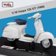 thumbnail image 1 of Maisto 1:18 Vespa P150x 50 98 Gtr Gts 300 Lxv 2013 Sprint 150 Abs Scooter Motorcycle Simulation Alloy Model Retro Motorcycle, 1 of 5