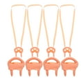 thumbnail image 5 of Masteelf Waterproof Nose Plugs with Strap for Swimming Soft Emulsion Material Antiloss Design Beige 8pcs, 5 of 8