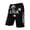 Black, variant on Mens Athletic Pants Patriotic Print Lightweight Holiday Elastic Waist Mens Jeans,Black,S