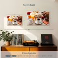 thumbnail image 3 of Elephant Stock Satisfying Breakfast Wall Art - Horizontal Multi Panel Canvas - 3 Piecedining Room Wall Decor - Photography Food And Drink Multi Panel - Brown And Orange Decor - 23" x 14", 3 of 4