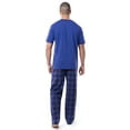 Fruit of The Loom Men's Short Sleeve T-Shirt and Fleece Pajama Pant Set ...