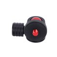 thumbnail image 3 of Mini Ball Head, Ball Head With Hot Shoe Mount Adapter Mini Ball Head With Cold Shoe With 1 X Mini Ball Head For Fill Light Replacement For Tripod Black Ball,Red Ball,Silver Ball, 3 of 8