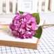 thumbnail image 2 of Ramo romántico de hortensias artificiales de seda morada para bodas, decoración del hogar y eventos, 2 of 3