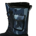 thumbnail image 5 of Men's Winter Water Repellent Snow Boot Fishing Shoes Mid Calf Non Slip Lightweight Faux Fur Lined Camouflage Outdoor Shoes, 5 of 9