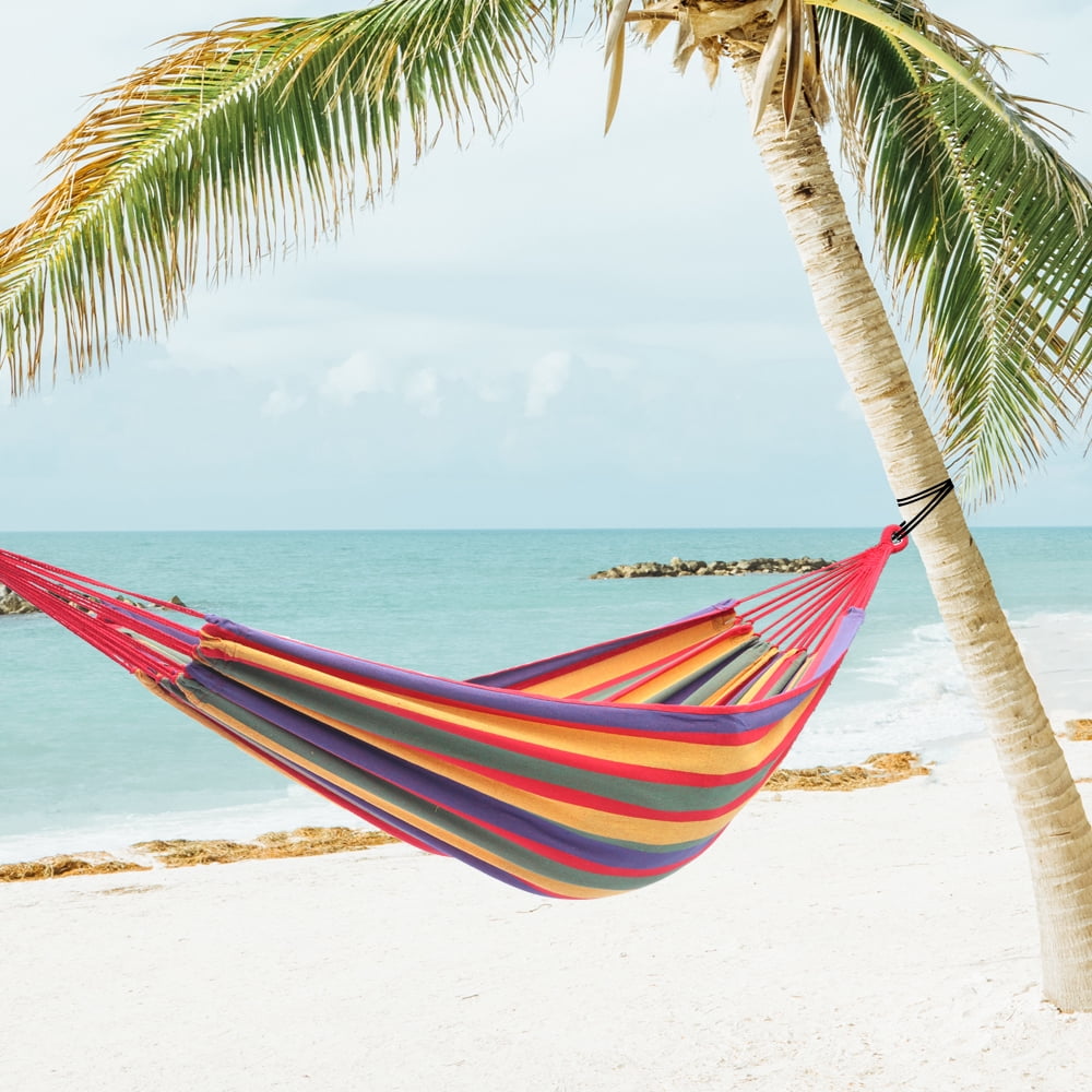 Kepooman Hammock Chair With two 2M tie ropes + back bag Swing Chairs for Indoor/Outdoor Bedroom Patio Deck or Garden, Multicolor Kepooman Hammock Chair With two 2M tie ropes + back bag Swing Chairs for Indoor/Outdoor Bedroom Patio Deck or Garden, Multicolor