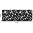 thumbnail image 7 of Black Dog Paw Footprint Bone Kitchen Rug Mat,Kitchen Runner Rugs Non Skid Washable,Decorative Kitchen Floor Mats for Kitchen,Sink,Laundry,17"x47.2", 7 of 7