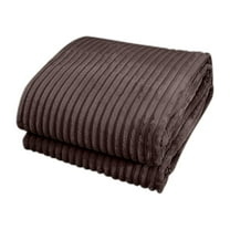 Fleece Blanket - 3D Jacquard Decorative Coffee Throw Blankets for Women's Couch & Bed, Soft and Cozy Warm Plush Fluffy Blanket, Perfect for Valentine, Suitable for All Seasons, 50x60 Inches