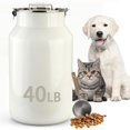 thumbnail image 1 of Contenedor para Alimentos de Mascotas Aloxina 18 kg Acero Inoxidable, 1 of 7