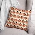 thumbnail image 3 of Creative Products Retro Pumpkin Pattern 18x18 Spun Poly Pillow, 3 of 3