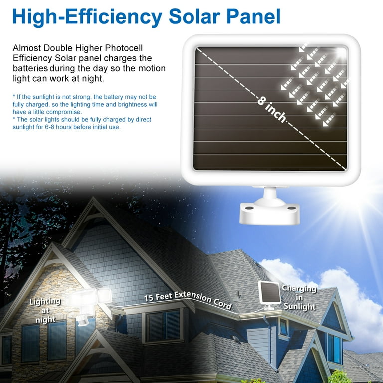 Solar Lights Outdoor AmeriTop Super Bright LED Solar Motion