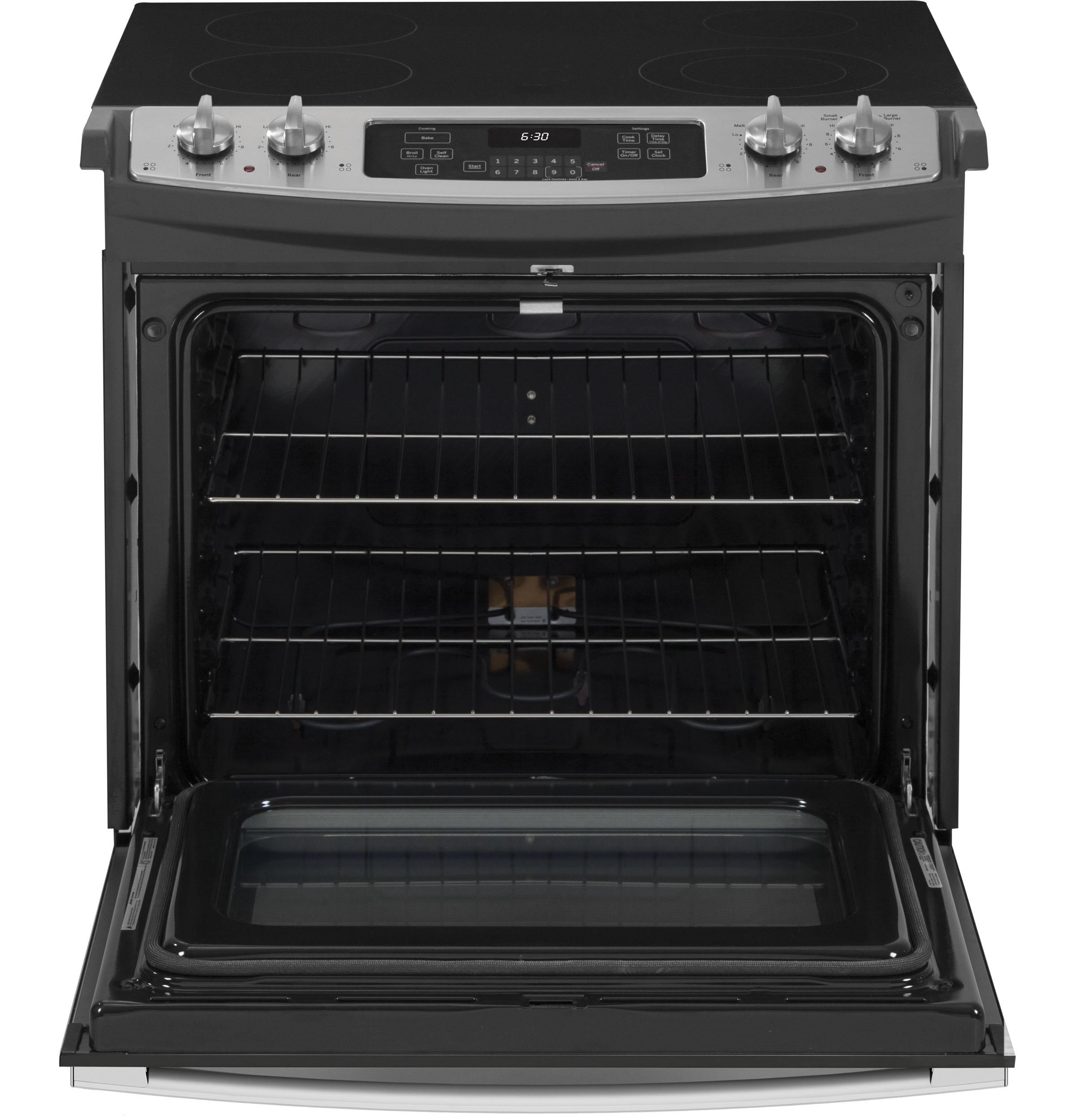 GE JD630STSS 30 inch Stainless Drop-In Electric Range