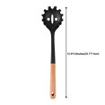 thumbnail image 2 of BUYISI Ergonomic Silicone Rice Paddle & Pasta Spoon Set:Heat Resistant & Easy To Clean Black, 2 of 4