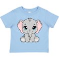 thumbnail image 3 of Inktastic Cute Gray Elephant Boys or Girls Toddler T-Shirt, 3 of 5