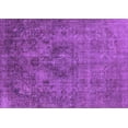 thumbnail image 1 of Ahgly Company Indoor Rectangle Oriental Purple Industrial Area Rugs, 2' x 5', 1 of 4