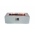thumbnail image 4 of Living Source International 42" Concrete Propane Fire Pit Table in White, 4 of 5