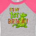 thumbnail image 4 of Inktastic It's My 1st Birthday with Cute Green Alligator Boys or Girls Baby Bodysuit, 4 of 5
