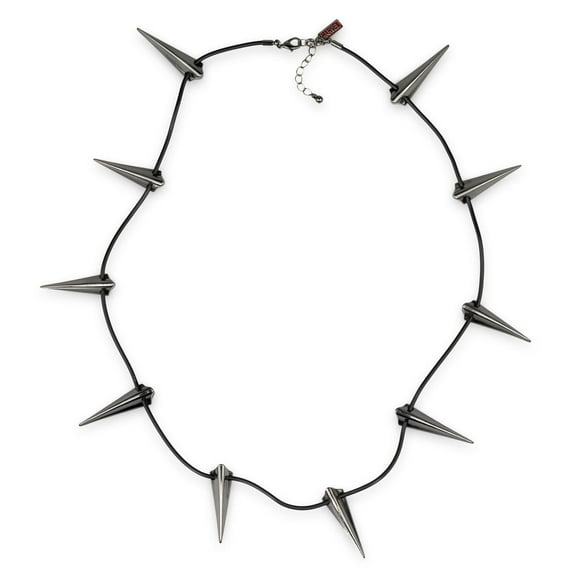 Marvel Black Panther Claw Necklace (10 Steel Claws, Leather Collar)