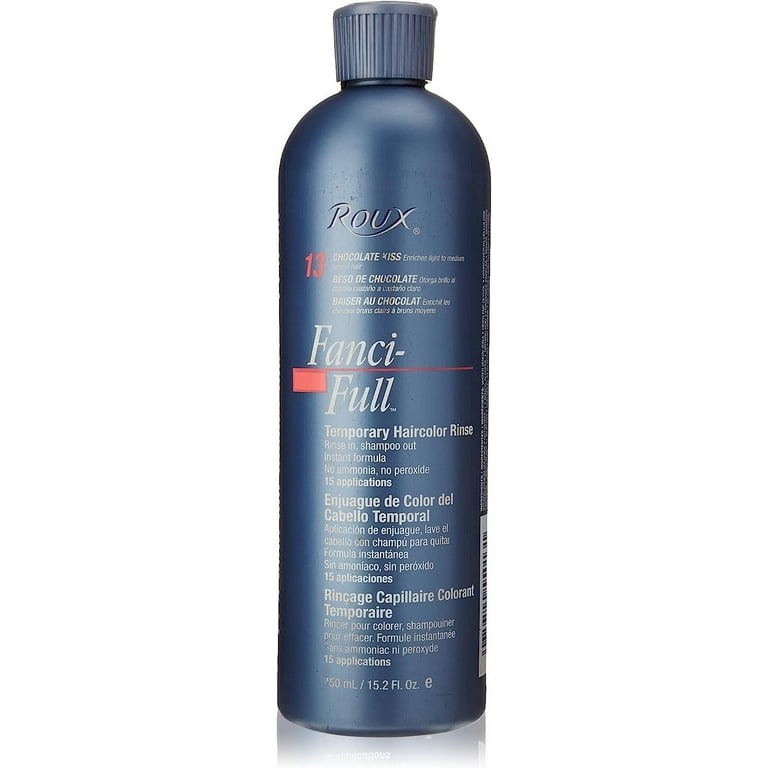 シャンプー flour Roux Fanci-Full Temporary Color Rinse, Chocolate Kiss 13, Hair Dye