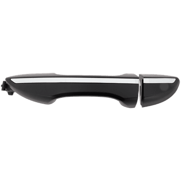 Exterior Door Handle Compatible with 2014-2019 Toyota Corolla Front, Driver Side Chrome Lever with Primed Bezel