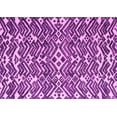 thumbnail image 1 of Ahgly Company Indoor Rectangle Abstract Pink Modern Area Rugs, 4' x 6', 1 of 4