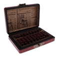 thumbnail image 2 of de Chino de Aritmético con Caja Clásica Antigua Calcudora Cuenta de para Adultos - 9 fis CUTICAT Ábaco de madera de la vendimia, 2 of 7